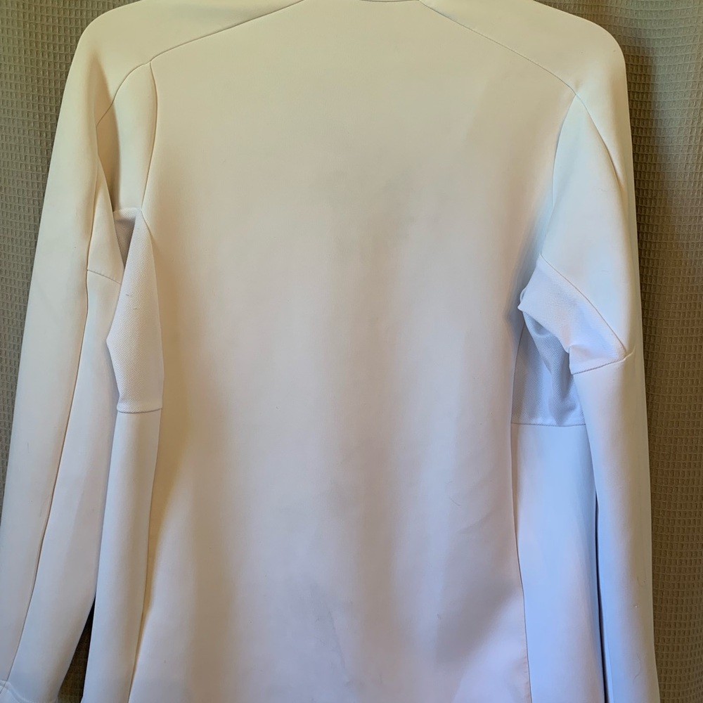 Antigua Women's White Ski Jacket with Red Accent - Picture 3 of 3